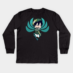 Gacha Life Venti Kids Long Sleeve T-Shirt